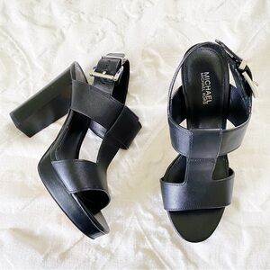 Michael Kors Becker Platform Heels Size 6
